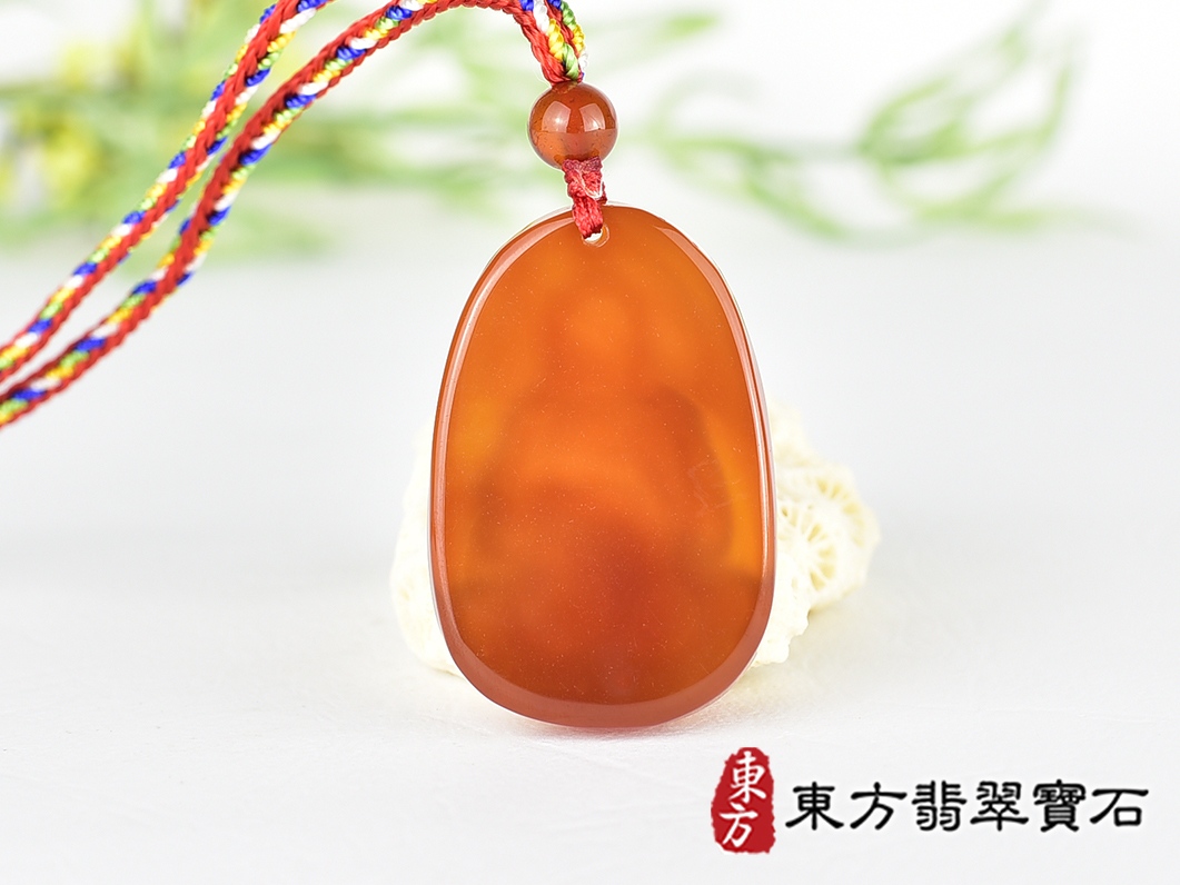 紅瑪瑙阿彌陀佛項鍊玉珮(阿彌陀佛:阿彌陀佛牌紅瑪瑙阿彌陀佛玉珮、紅瑪瑙阿彌陀佛玉墜)。紅瑪瑙阿彌陀佛,FD810。客製化訂做各種紅瑪瑙阿彌陀佛吊墜玉珮項鍊。★附東方翡翠寶石保證卡 3.jpg