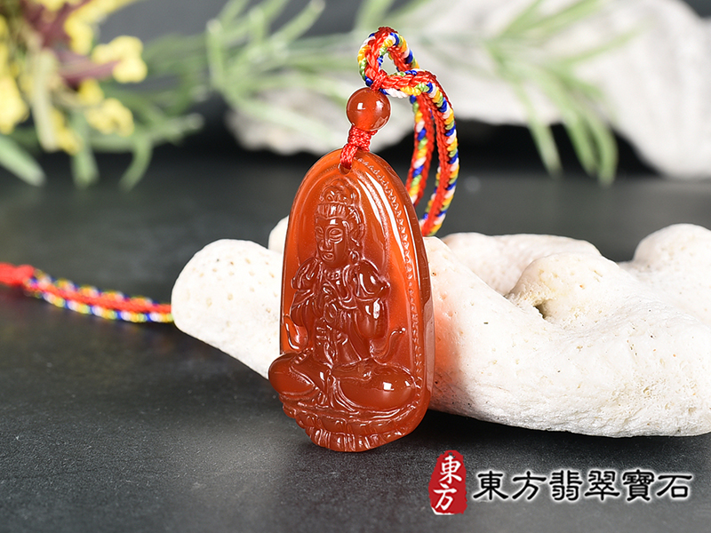 紅瑪瑙大日如來項鍊玉珮(大日如來:大日如來牌紅瑪瑙大日如來玉珮、紅瑪瑙大日如來玉墜)紅瑪瑙大日如來,FD831。客製化訂做各種紅瑪瑙大日如來吊墜玉珮項鍊。★附東方翡翠寶石保證卡 1.jpg