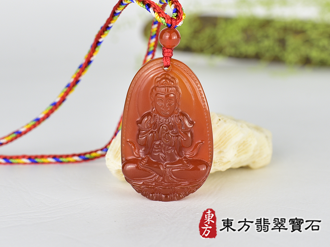 紅瑪瑙大日如來項鍊玉珮(大日如來:大日如來牌紅瑪瑙大日如來玉珮、紅瑪瑙大日如來玉墜)紅瑪瑙大日如來,FD831。客製化訂做各種紅瑪瑙大日如來吊墜玉珮項鍊。★附東方翡翠寶石保證卡 4.jpg