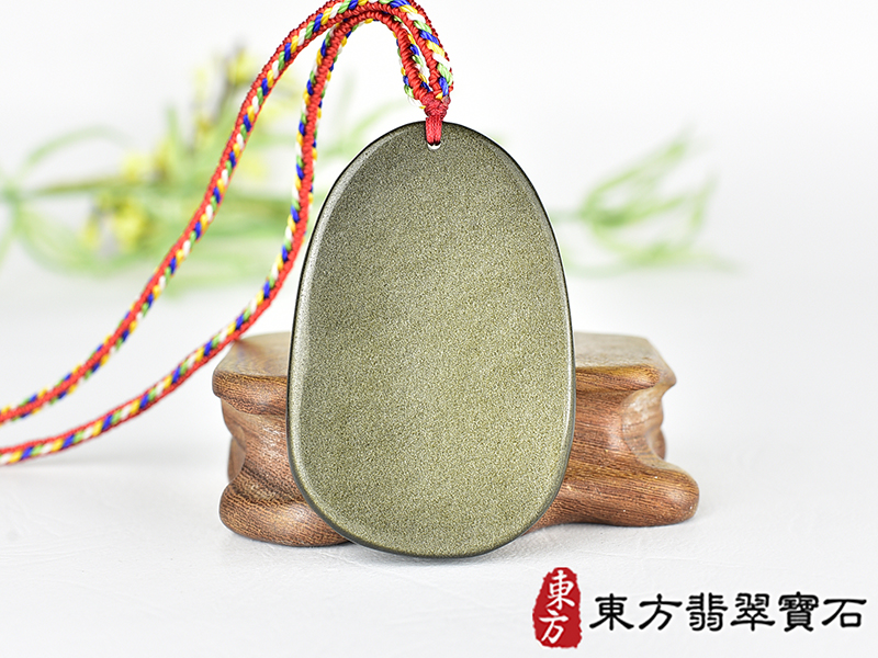 金曜石不動明王項鍊玉珮(不動明王:不動明王牌金曜石不動明王玉珮、金曜石不動明王玉墜)不動明王,FD834。客製化訂做各種金曜石不動明王吊墜玉珮項鍊。★附東方翡翠寶石保證卡 3.jpg