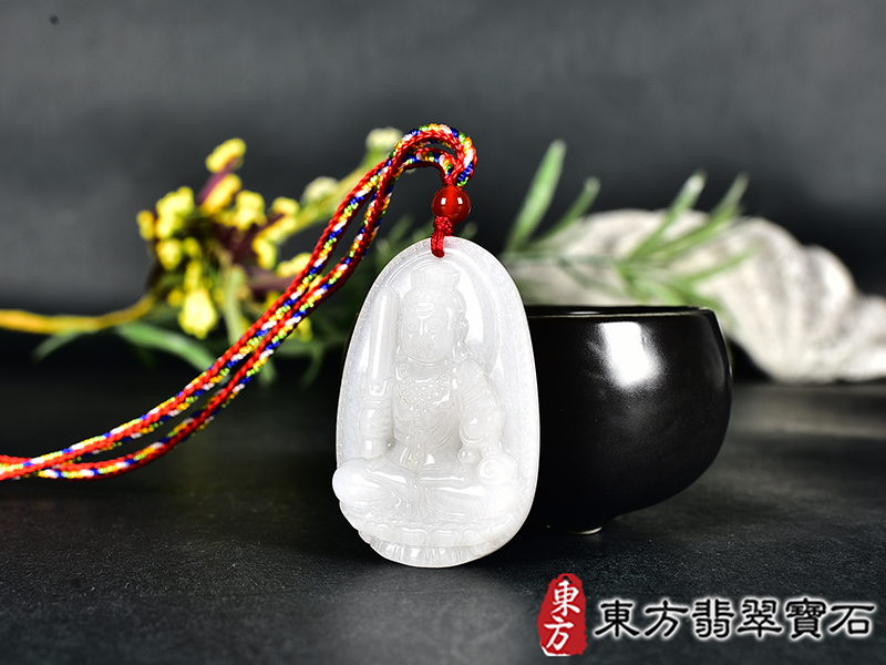 新疆白玉不動明王項鍊玉珮(不動明王:不動明王牌新疆白玉不動明王玉珮、新疆白玉不動明王玉墜)不動明王,FD837。客製化訂做各種新疆白玉不動明王吊墜玉珮項鍊。★附東方翡翠寶石保證卡 1.jpg
