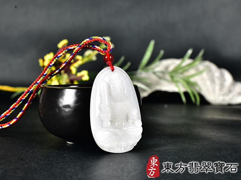 新疆白玉不動明王項鍊玉珮(不動明王:不動明王牌新疆白玉不動明王玉珮、新疆白玉不動明王玉墜)不動明王,FD837。客製化訂做各種新疆白玉不動明王吊墜玉珮項鍊。★附東方翡翠寶石保證卡 2.jpg