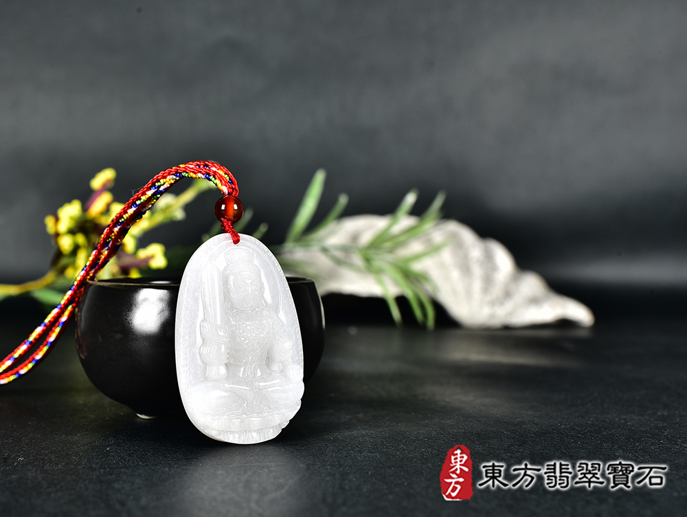 新疆白玉不動明王項鍊玉珮(不動明王:不動明王牌新疆白玉不動明王玉珮、新疆白玉不動明王玉墜)不動明王,FD838。客製化訂做各種新疆白玉不動明王吊墜玉珮項鍊。★附東方翡翠寶石保證卡 4.jpg