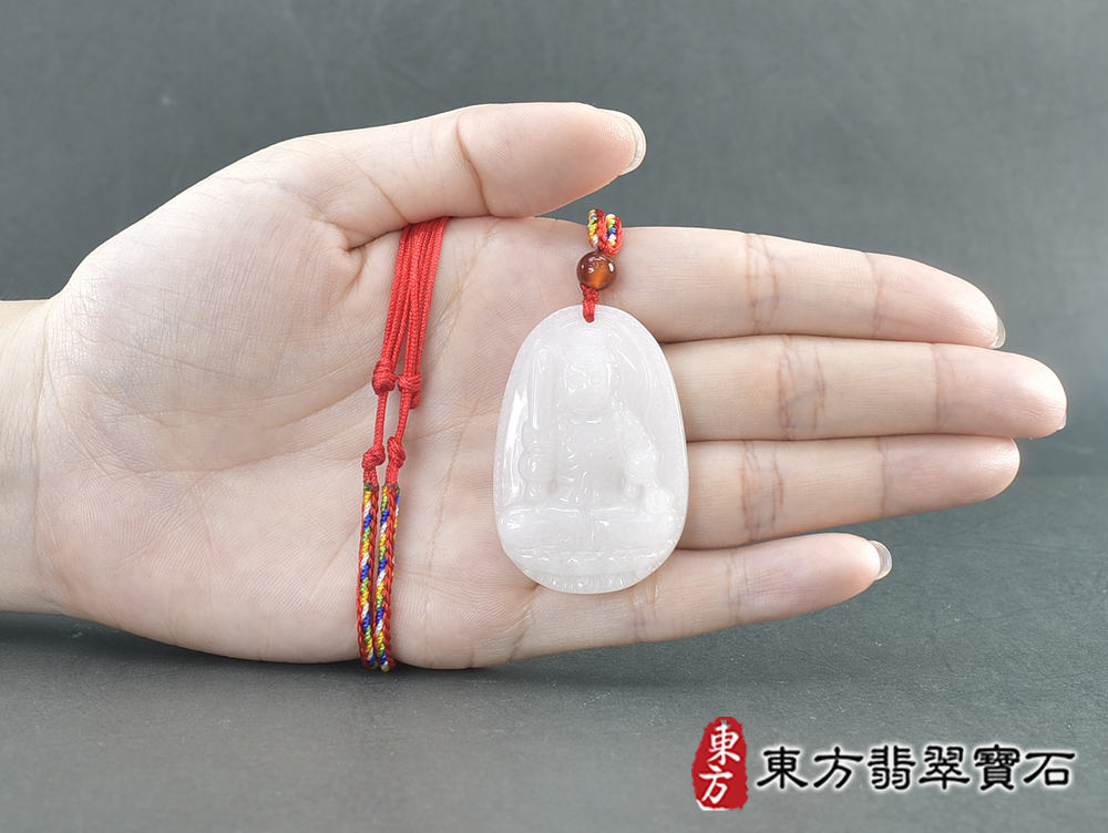 新疆白玉不動明王項鍊玉珮(不動明王:不動明王牌新疆白玉不動明王玉珮、新疆白玉不動明王玉墜)不動明王,FD838。客製化訂做各種新疆白玉不動明王吊墜玉珮項鍊。★附東方翡翠寶石保證卡 5.jpg