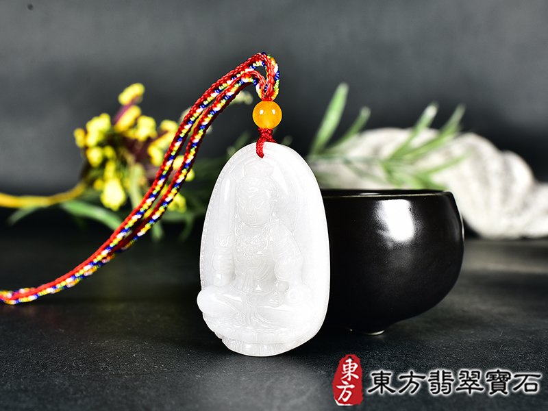 新疆白玉不動明王項鍊玉珮(不動明王:不動明王牌新疆白玉不動明王玉珮、新疆白玉不動明王玉墜)不動明王,FD842。客製化訂做各種新疆白玉不動明王吊墜玉珮項鍊。★附東方翡翠寶石保證卡 2.jpg