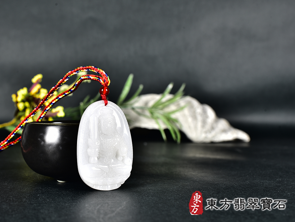 新疆白玉不動明王項鍊玉珮(不動明王:不動明王牌新疆白玉不動明王玉珮、新疆白玉不動明王玉墜)不動明王,FD843。客製化訂做各種新疆白玉不動明王吊墜玉珮項鍊。★附東方翡翠寶石保證卡 4.jpg