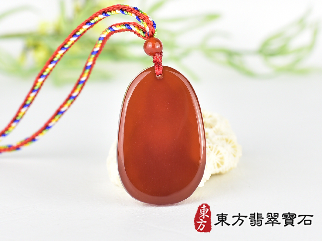 紅瑪瑙不動明王項鍊玉珮(不動明王:不動明王牌紅瑪瑙不動明王玉珮、紅瑪瑙不動明王玉墜)不動明王,FD846。客製化訂做各種紅瑪瑙不動明王吊墜玉珮項鍊。★附東方翡翠寶石保證卡 3.jpg