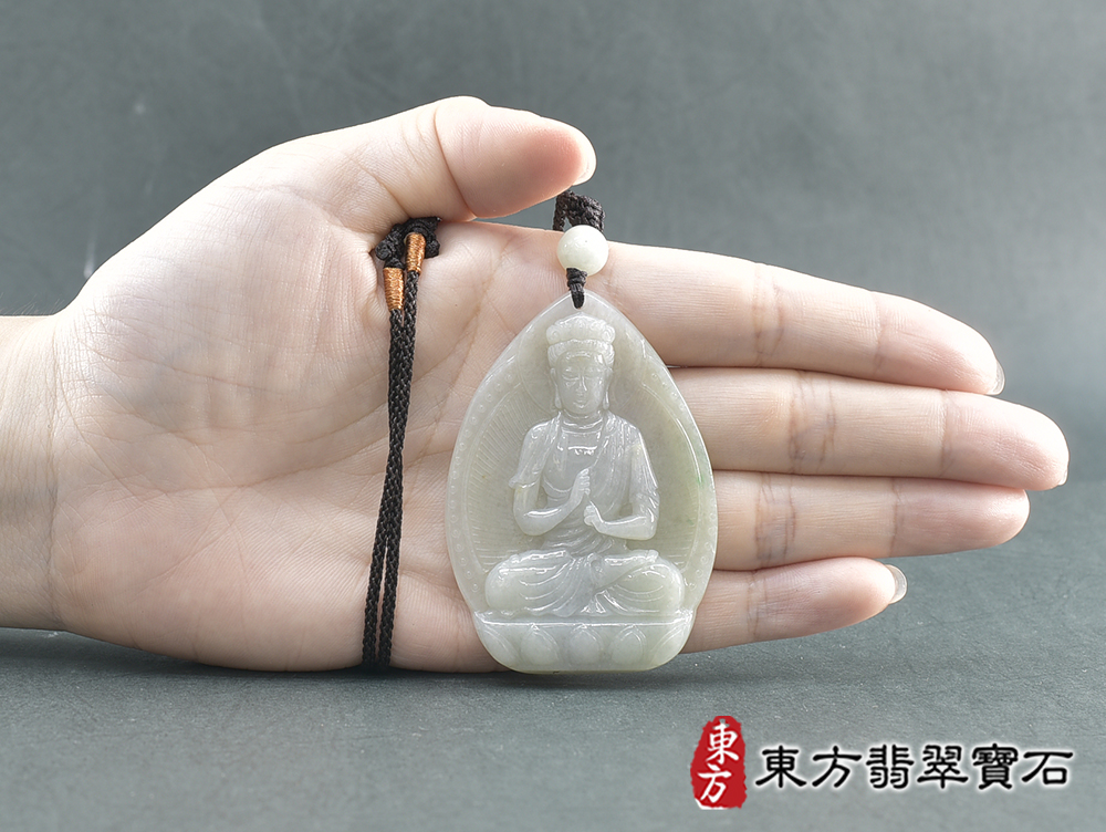 翡翠大日如來項鍊玉珮(大日如來:大日如來牌A貨翡翠大日如來玉珮、緬甸玉大日如來玉墜)。大日如來,FD851。客製化訂做各種翡翠大日如來吊墜玉珮項鍊。★附A貨翡翠雙證書 5.jpg