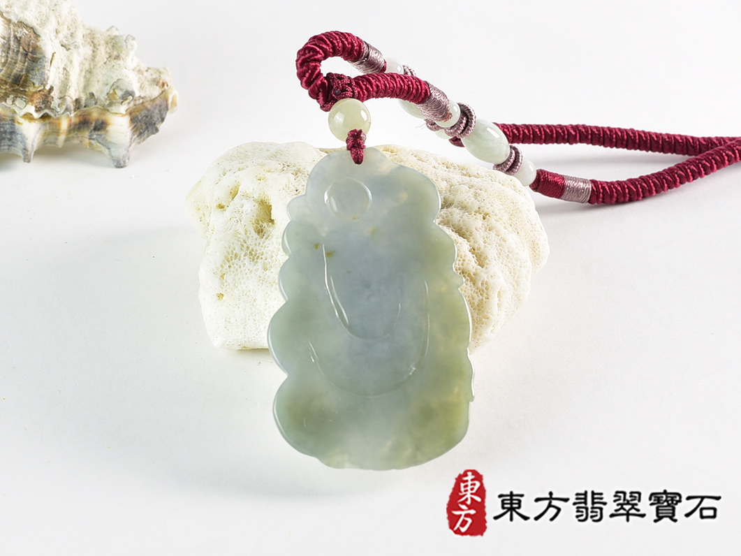 翡翠狐狸項鍊玉珮(狐狸牌翡翠狐狸玉珮、翡翠狐狸玉墜)。綠色糯種油青狐狸,FX094。客製化訂做各種翡翠狐狸吊墜玉珮項鍊。★附A貨翡翠雙證書 3.jpg