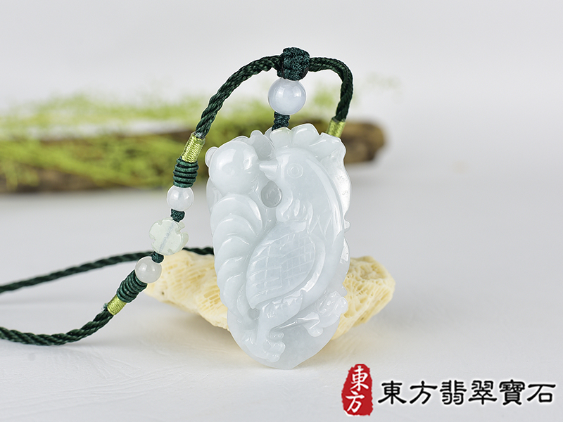 翡翠雞項鍊玉珮(金雞報喜:雞牌A貨翡翠雞玉珮、緬甸玉雞玉墜、雞十二生肖項鍊)。雞,GI077。客製化訂做各種翡翠雞吊墜玉珮項鍊。★附A貨翡翠雙證書 0.jpg