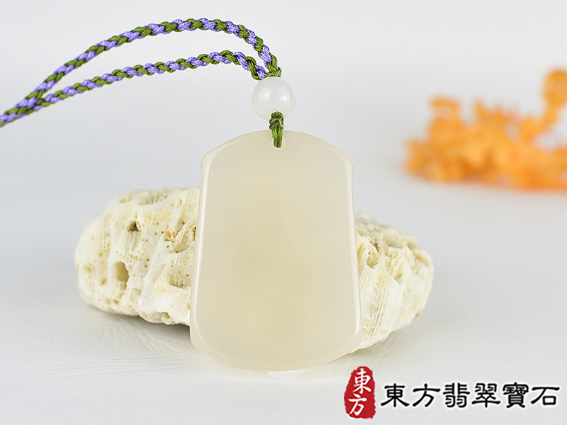瑪瑙羊項鍊玉珮(羊眉吐氣、洋洋如意:羊牌瑪瑙羊玉珮、玉髓羊玉墜、羊十二生肖項鍊)。白瑪瑙玉髓羊,GO076。客製化訂做各種瑪瑙玉髓羊吊墜玉珮項鍊。★附東方翡翠寶石保證卡 3.jpg