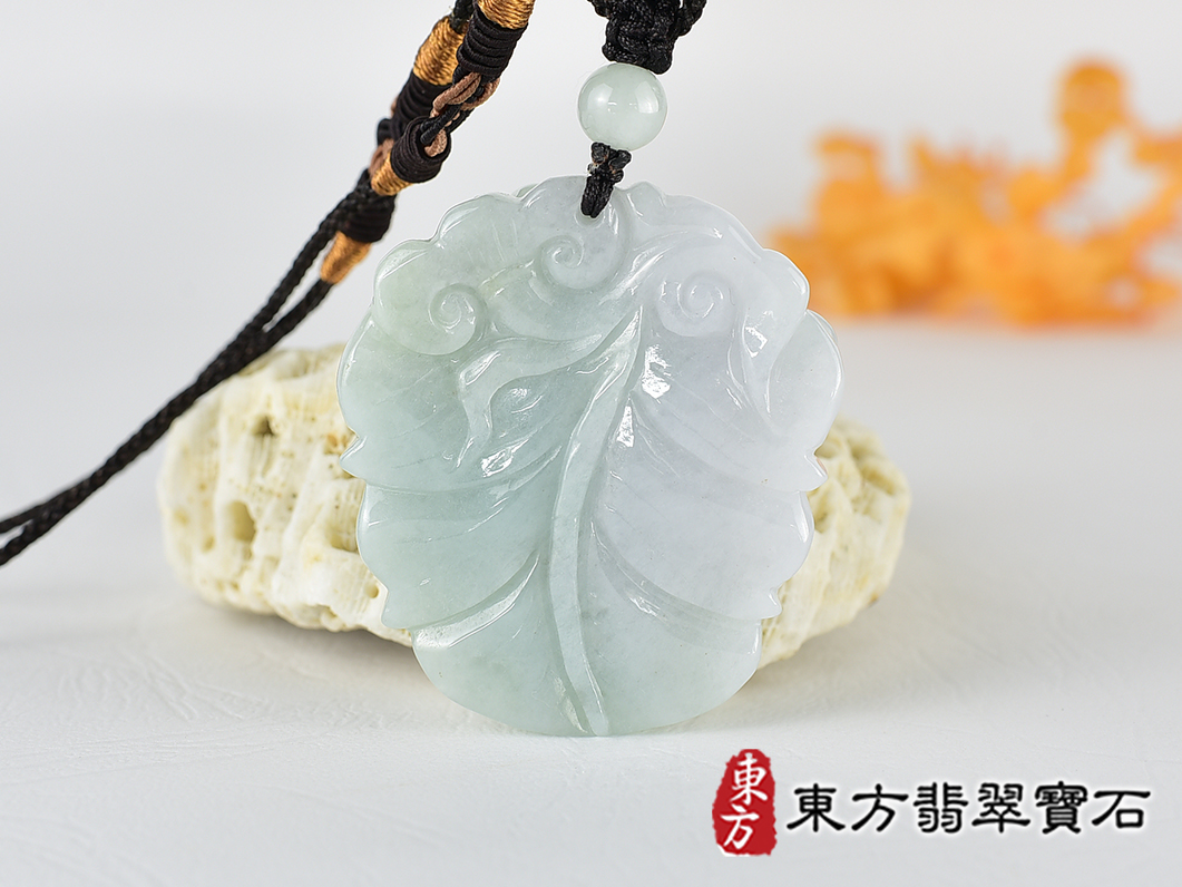 翡翠羊項鍊玉珮(羊眉吐氣、洋洋如意:羊牌A貨翡翠羊玉珮、緬甸玉羊玉墜、羊十二生肖項鍊)。淡綠加淺紫糯種羊,GO084。客製化訂做各種翡翠羊吊墜玉珮項鍊。★附A貨翡翠雙證書 3.jpg