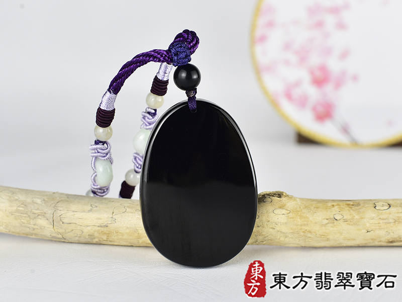 黑曜石如意菩薩項鍊玉珮(觀世音菩薩、如意觀音:觀世音菩薩牌黑曜石觀世音菩薩玉珮、黑曜石觀世音菩薩玉墜)。黑曜石觀世音菩薩,GY2041。客製化訂做各種黑曜石觀世音菩薩吊墜玉珮項鍊。★附東方翡翠寶 3.jpg