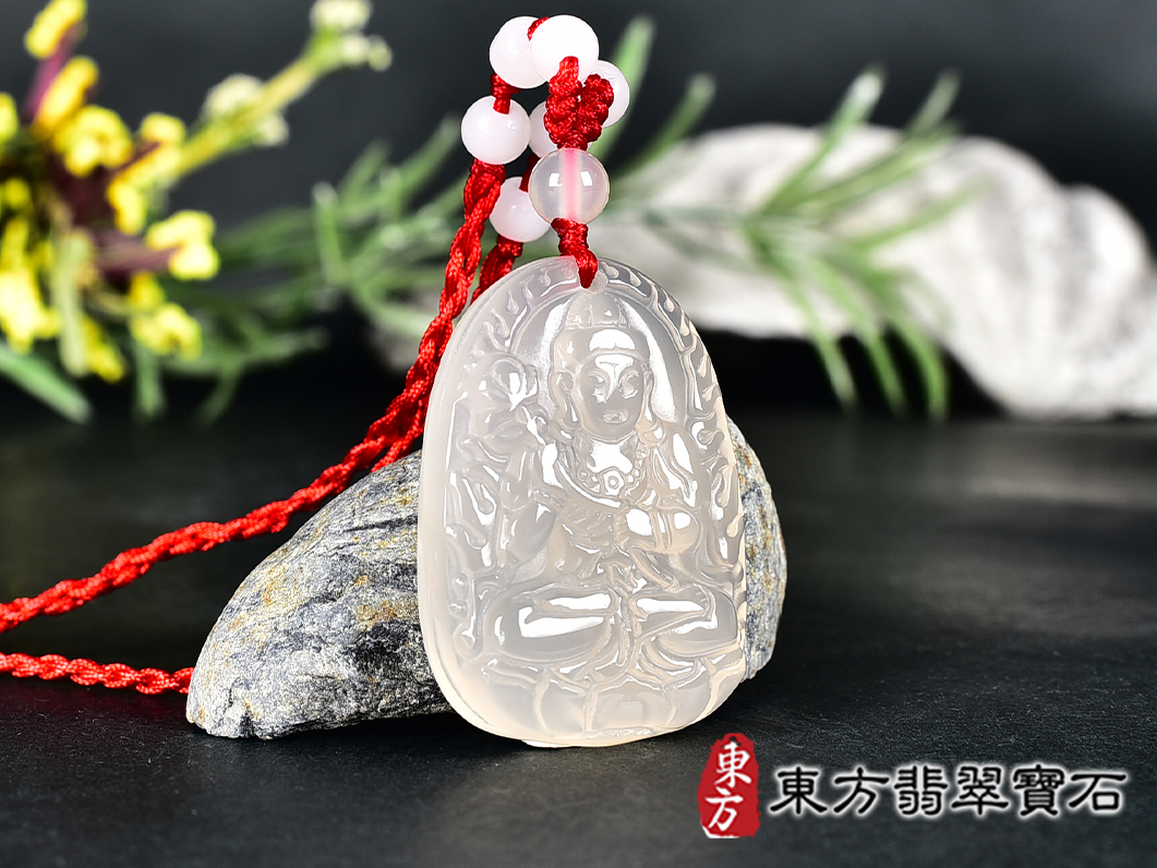 瑪瑙大勢至菩薩項鍊玉珮(大勢至菩薩:大勢至菩薩牌瑪瑙大勢至菩薩玉珮、瑪瑙大勢至菩薩玉墜)。瑪瑙大勢至菩薩GY2073。客製化訂做各種瑪瑙大勢至菩薩吊墜玉珮項鍊。★附東方翡翠寶石保證卡 2.jpg