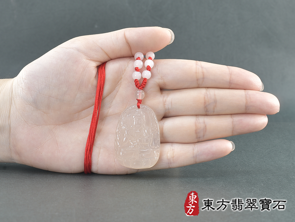 瑪瑙大勢至菩薩項鍊玉珮(大勢至菩薩:大勢至菩薩牌瑪瑙大勢至菩薩玉珮、瑪瑙大勢至菩薩玉墜)。瑪瑙大勢至菩薩GY2073。客製化訂做各種瑪瑙大勢至菩薩吊墜玉珮項鍊。★附東方翡翠寶石保證卡 5.jpg