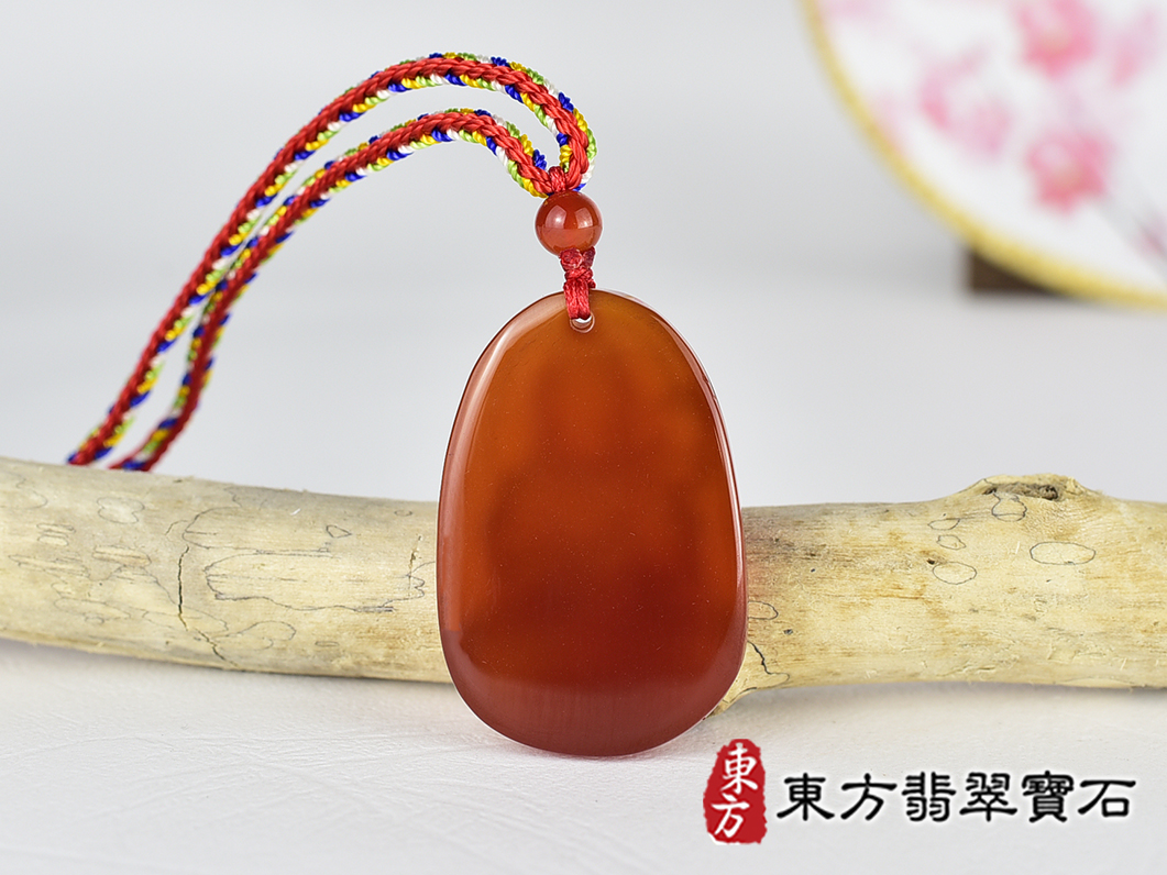 紅瑪瑙大勢至菩薩項鍊玉珮(大勢至菩薩:大勢至菩薩牌紅瑪瑙大勢至菩薩玉珮、紅瑪瑙大勢至菩薩玉墜)。紅瑪瑙大勢至菩薩GY2148。客製化訂做各種紅瑪瑙大勢至菩薩吊墜玉珮項鍊。★附東方翡翠寶石保證卡 3.jpg
