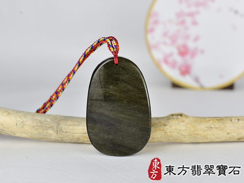 金曜石虛空藏菩薩項鍊玉珮(虛空藏菩薩:虛空藏菩薩牌金曜石虛空藏菩薩玉珮、金曜石虛空藏菩薩玉墜)金曜石虛空藏菩薩,GY2152。客製化訂做各種金曜石虛空藏菩薩吊墜玉珮項鍊。★附東方翡翠寶石保證卡 3.jpg