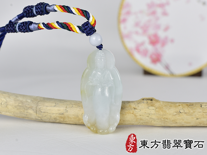 翡翠寶瓶觀音項鍊玉珮(觀世音菩薩:觀音牌A貨翡翠觀音玉珮、緬甸玉觀世音菩薩玉墜)。糯種翡翠觀音,GY2180。客製化訂做各種翡翠觀音吊墜玉珮項鍊。★附A貨翡翠雙證書 0.jpg