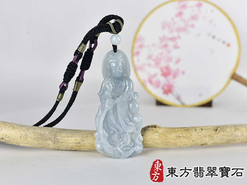 翡翠觀音項鍊玉珮(觀世音菩薩、魚籃觀音:觀音牌A貨翡翠觀音玉珮、緬甸玉觀世音菩薩玉墜)。細豆種翡翠觀音,GY2187。客製化訂做各種翡翠觀音吊墜玉珮項鍊。★附A貨翡翠雙證書 0.jpg