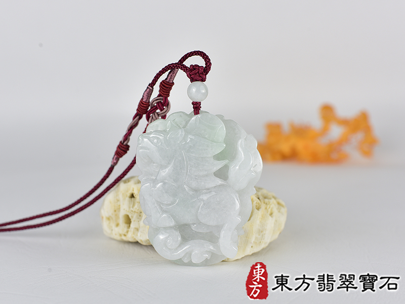 翡翠馬項鍊玉珮(馬上有錢:馬牌翡翠馬玉珮、緬甸玉馬玉墜、馬十二生肖項鍊)。綠色糯種翡翠馬,HO090。客製化訂做各種翡翠馬吊墜玉珮項鍊。★附A貨翡翠雙證書 0.jpg