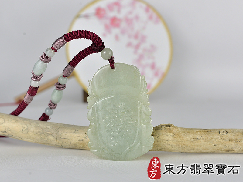 翡翠關公項鍊玉珮(關聖帝君:關公牌A貨翡翠關公玉珮、緬甸玉關公玉墜)。關公,KG692。客製化訂做各種翡翠關公吊墜玉珮項鍊。★附A貨翡翠雙證書 3.jpg