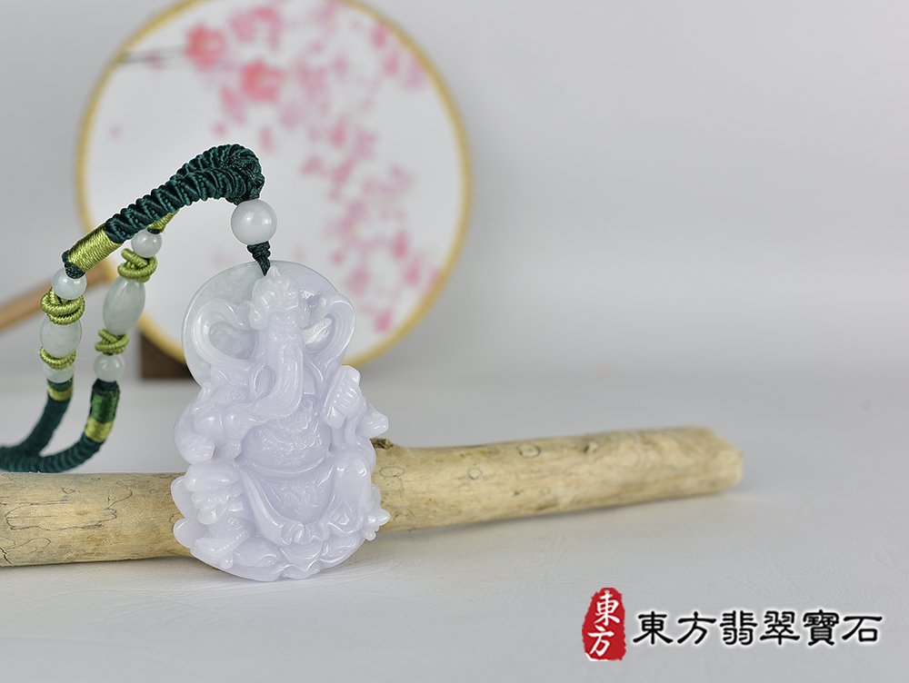 翡翠關公項鍊玉珮(關聖帝君:關公牌A貨翡翠關公玉珮、緬甸玉關公玉墜)。關公,KG694。客製化訂做各種翡翠關公吊墜玉珮項鍊。★附A貨翡翠雙證書 4.jpg