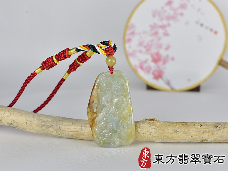 翡翠關公項鍊玉珮(關聖帝君:關公牌A貨翡翠關公玉珮、緬甸玉關公玉墜)。關公,KG740。客製化訂做各種翡翠關公吊墜玉珮項鍊。★附A貨翡翠雙證書 0.jpg