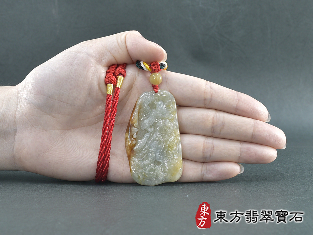 翡翠關公項鍊玉珮(關聖帝君:關公牌A貨翡翠關公玉珮、緬甸玉關公玉墜)。關公,KG740。客製化訂做各種翡翠關公吊墜玉珮項鍊。★附A貨翡翠雙證書 5.jpg