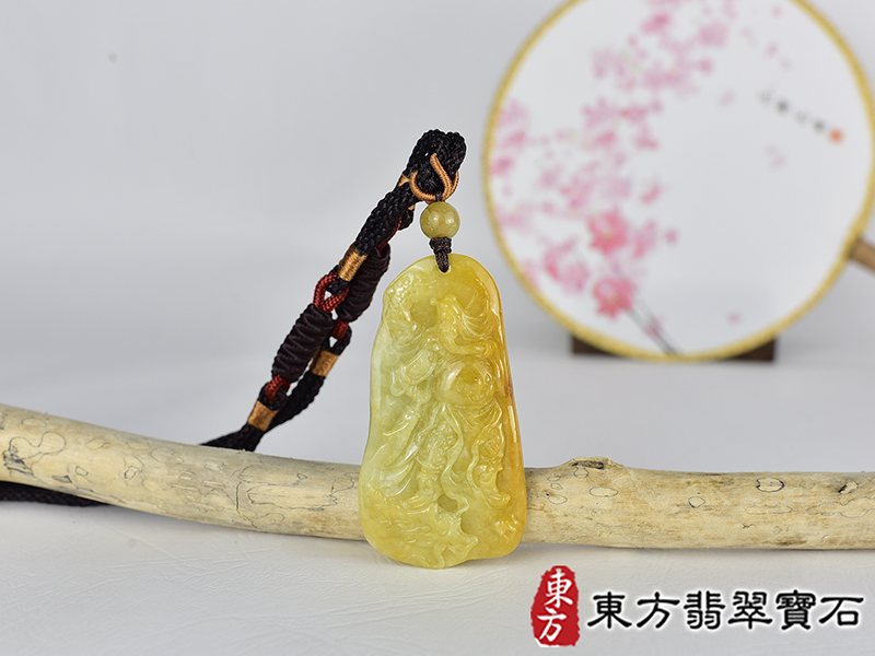 翡翠關公項鍊玉珮(關聖帝君:關公牌A貨翡翠關公玉珮、緬甸玉關公玉墜)。關公,KG742。客製化訂做各種翡翠關公吊墜玉珮項鍊。★附A貨翡翠雙證書 0.jpg