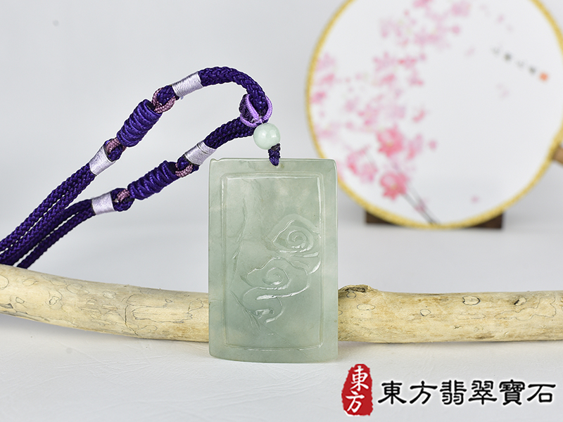 翡翠關公項鍊玉珮(關聖帝君:關公牌A貨翡翠關公玉珮、緬甸玉關公玉墜)。關公,KG760。客製化訂做各種翡翠關公吊墜玉珮項鍊。★附A貨翡翠雙證書 3.jpg