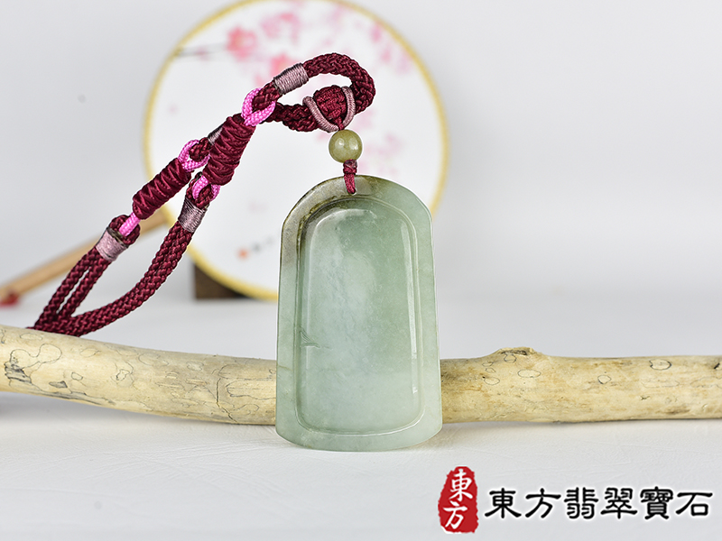 翡翠關公項鍊玉珮(關聖帝君:關公牌A貨翡翠關公玉珮、緬甸玉關公玉墜)。關公,KG772。客製化訂做各種翡翠關公吊墜玉珮項鍊。★附A貨翡翠雙證書 3.jpg