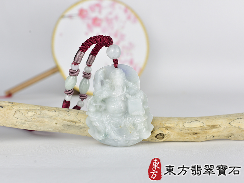 翡翠關公項鍊玉珮(關聖帝君:關公牌A貨翡翠關公玉珮、緬甸玉關公玉墜)。關公,KG773。客製化訂做各種翡翠關公吊墜玉珮項鍊。★附A貨翡翠雙證書 0.jpg