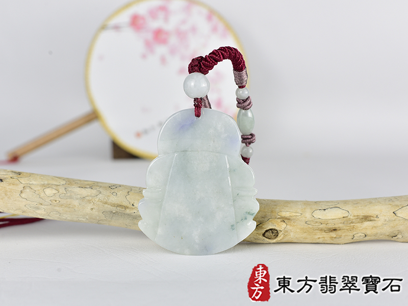 翡翠關公項鍊玉珮(關聖帝君:關公牌A貨翡翠關公玉珮、緬甸玉關公玉墜)。關公,KG773。客製化訂做各種翡翠關公吊墜玉珮項鍊。★附A貨翡翠雙證書 3.jpg