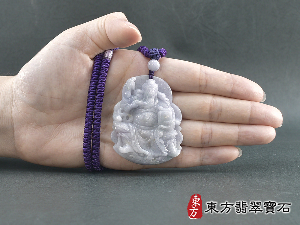 翡翠關公項鍊玉珮(關聖帝君:關公牌A貨翡翠關公玉珮、緬甸玉關公玉墜)。關公,KG774。客製化訂做各種翡翠關公吊墜玉珮項鍊。★附A貨翡翠雙證書 5.jpg