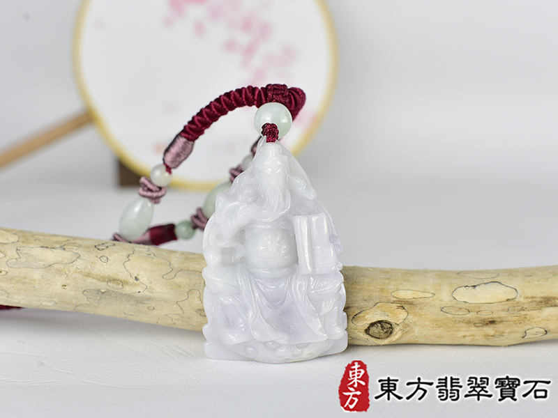 翡翠關公項鍊玉珮(關聖帝君:關公牌A貨翡翠關公玉珮、緬甸玉關公玉墜)。關公,KG776。客製化訂做各種翡翠關公吊墜玉珮項鍊。★附A貨翡翠雙證書 0.jpg