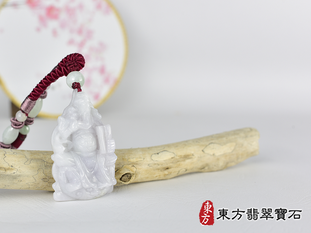 翡翠關公項鍊玉珮(關聖帝君:關公牌A貨翡翠關公玉珮、緬甸玉關公玉墜)。關公,KG776。客製化訂做各種翡翠關公吊墜玉珮項鍊。★附A貨翡翠雙證書 4.jpg