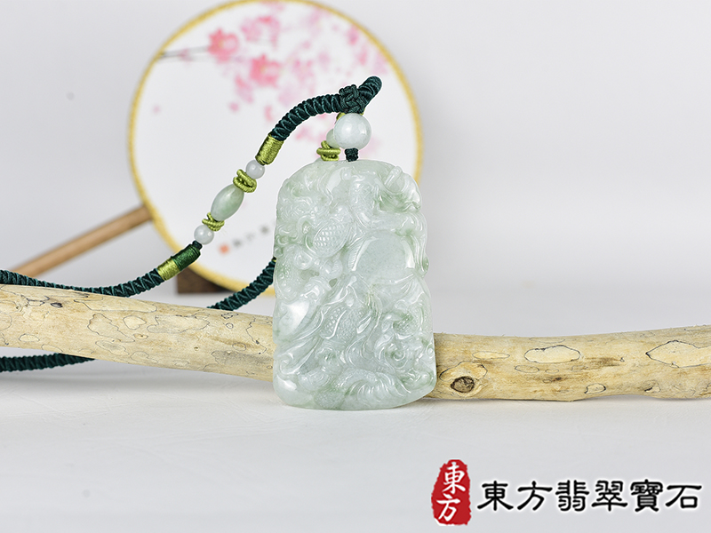 翡翠關公項鍊玉珮(關聖帝君:關公牌A貨翡翠關公玉珮、緬甸玉關公玉墜)。關公,KG777。客製化訂做各種翡翠關公吊墜玉珮項鍊。★附A貨翡翠雙證書 0.jpg