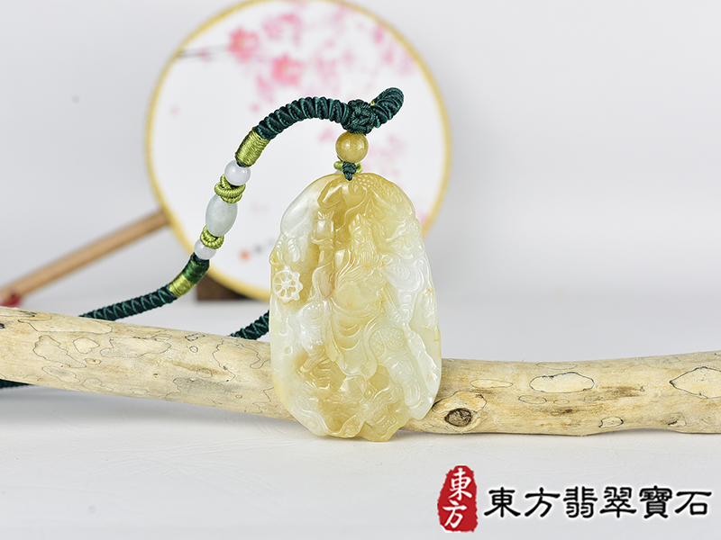 翡翠關公項鍊玉珮(關聖帝君:關公牌A貨翡翠關公玉珮、緬甸玉關公玉墜)。關公,KG780。客製化訂做各種翡翠關公吊墜玉珮項鍊。★附A貨翡翠雙證書 0.jpg