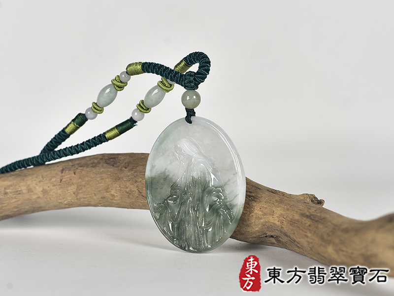 翡翠耶穌基督項鍊玉珮(耶穌基督:耶穌基督牌翡翠耶穌基督玉珮、緬甸玉耶穌基督玉墜)。耶穌基督,KN287。客製化訂做各種翡翠耶穌基督吊墜玉珮項鍊。★附A貨翡翠雙證書 1.jpg