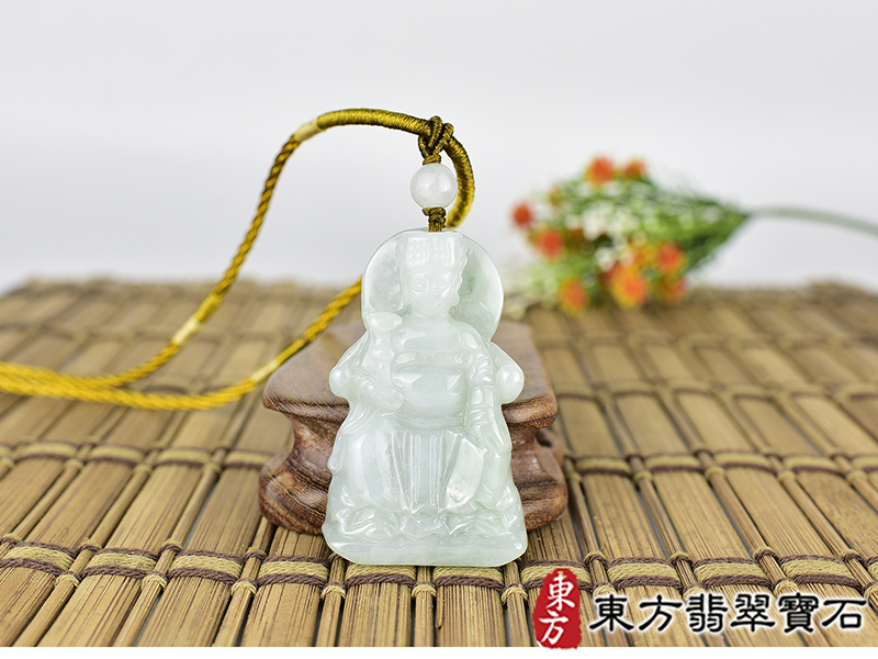 翡翠媽祖項鍊玉珮(天上聖母:媽祖牌A貨翡翠媽祖玉珮、緬甸玉媽祖玉墜)。綠色糯種媽祖,MD264。客製化訂做各種翡翠媽祖吊墜玉珮項鍊。★附A貨翡翠雙證書 0.jpg
