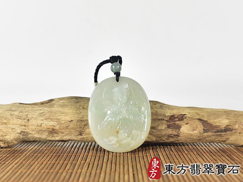 翡翠媽祖項鍊玉珮(天上聖母:媽祖牌A貨翡翠媽祖玉珮、緬甸玉媽祖玉墜)。綠色糯種媽祖,MD316。客製化訂做各種翡翠媽祖吊墜玉珮項鍊。★附A貨翡翠雙證書 0.jpg