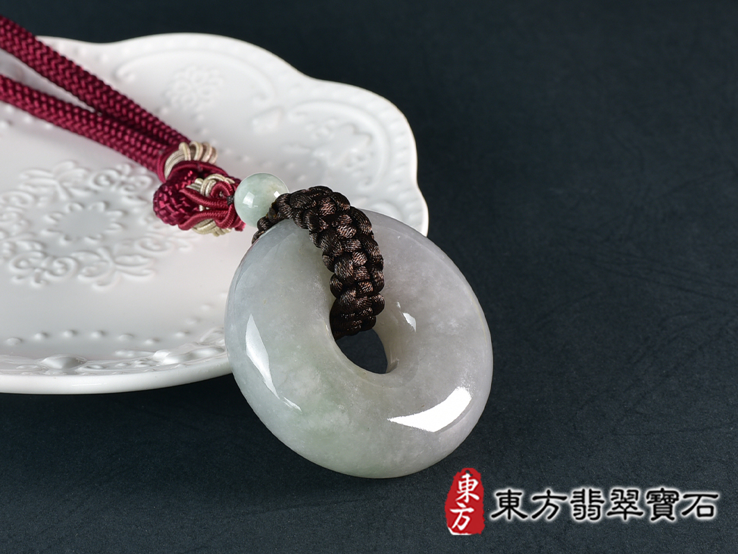 翡翠大平安扣項鍊玉珮(厚莊大塊料,平安富貴:平安扣牌A貨翡翠平安扣玉珮、緬甸玉平安扣玉墜)。糯種平安扣,PN464。客製化訂做各種翡翠平安扣吊墜玉珮項鍊。★附A貨翡翠雙證書 0.jpg