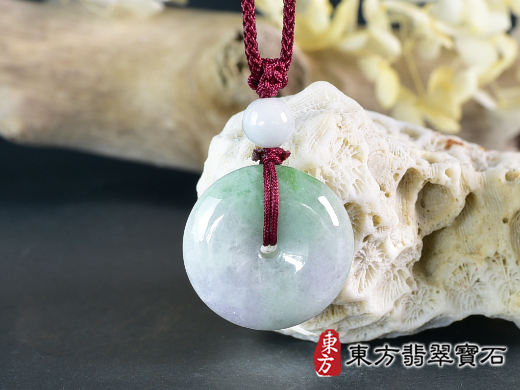 翡翠平安扣項鍊玉珮(平安富貴:平安扣牌A貨翡翠平安扣玉珮、緬甸玉平安扣玉墜)。糯豆種平安扣,PN642。客製化訂做各種翡翠平安扣吊墜玉珮項鍊。★附A貨翡翠雙證書 0.jpg