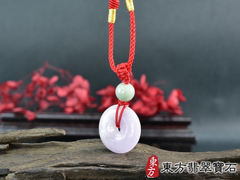 翡翠平安扣項鍊玉珮(平安富貴:平安扣牌A貨翡翠平安扣玉珮、緬甸玉平安扣玉墜)。糯豆種平安扣,PN668。客製化訂做各種翡翠平安扣吊墜玉珮項鍊。★附A貨翡翠雙證書 2.jpg