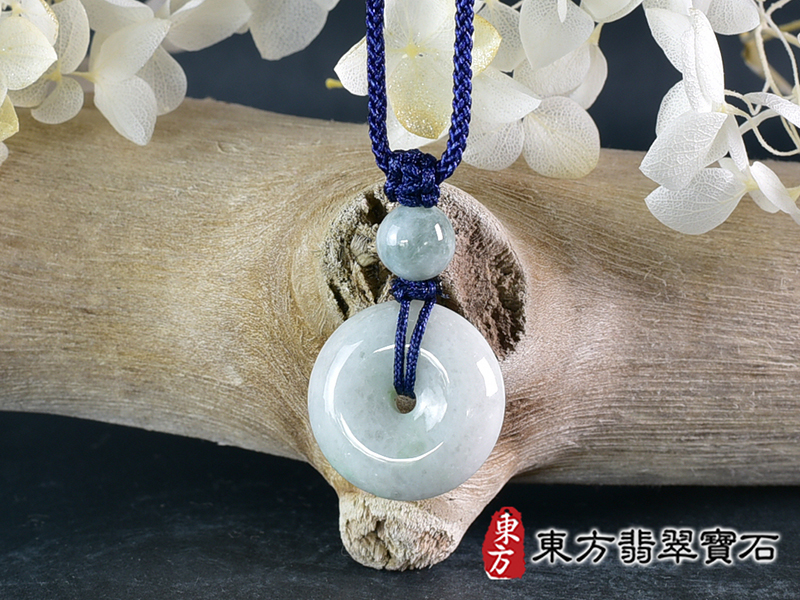 翡翠平安扣項鍊玉珮(平安富貴:平安扣牌A貨翡翠平安扣玉珮、緬甸玉平安扣玉墜)。糯豆種平安扣,PN700。客製化訂做各種翡翠平安扣吊墜玉珮項鍊。★附A貨翡翠雙證書 0.jpg