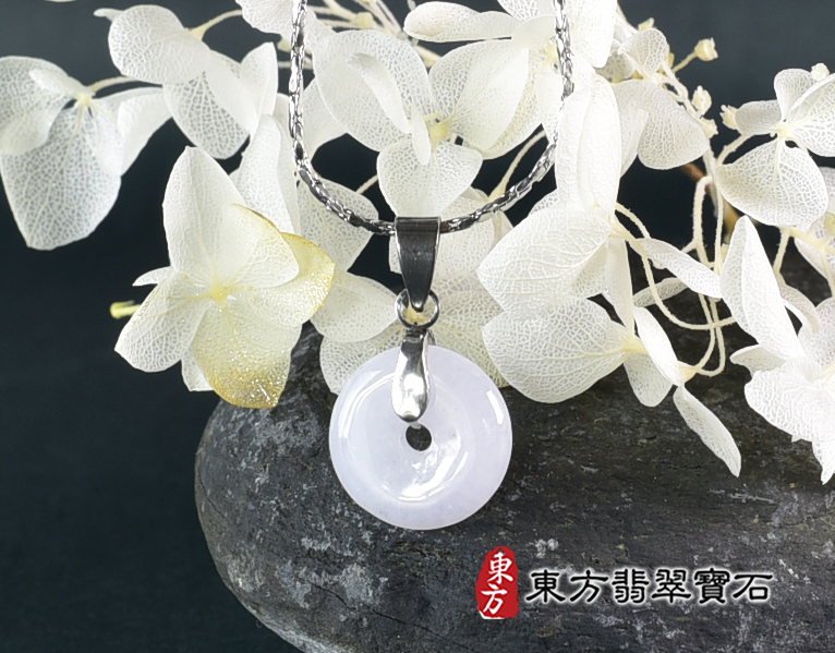 翡翠平安扣項鍊玉珮(平安富貴:平安扣牌A貨翡翠平安扣玉珮、緬甸玉平安扣玉墜)。糯豆種平安扣,PN727。客製化訂做各種翡翠平安扣吊墜玉珮項鍊。★附A貨翡翠雙證書 0.jpg