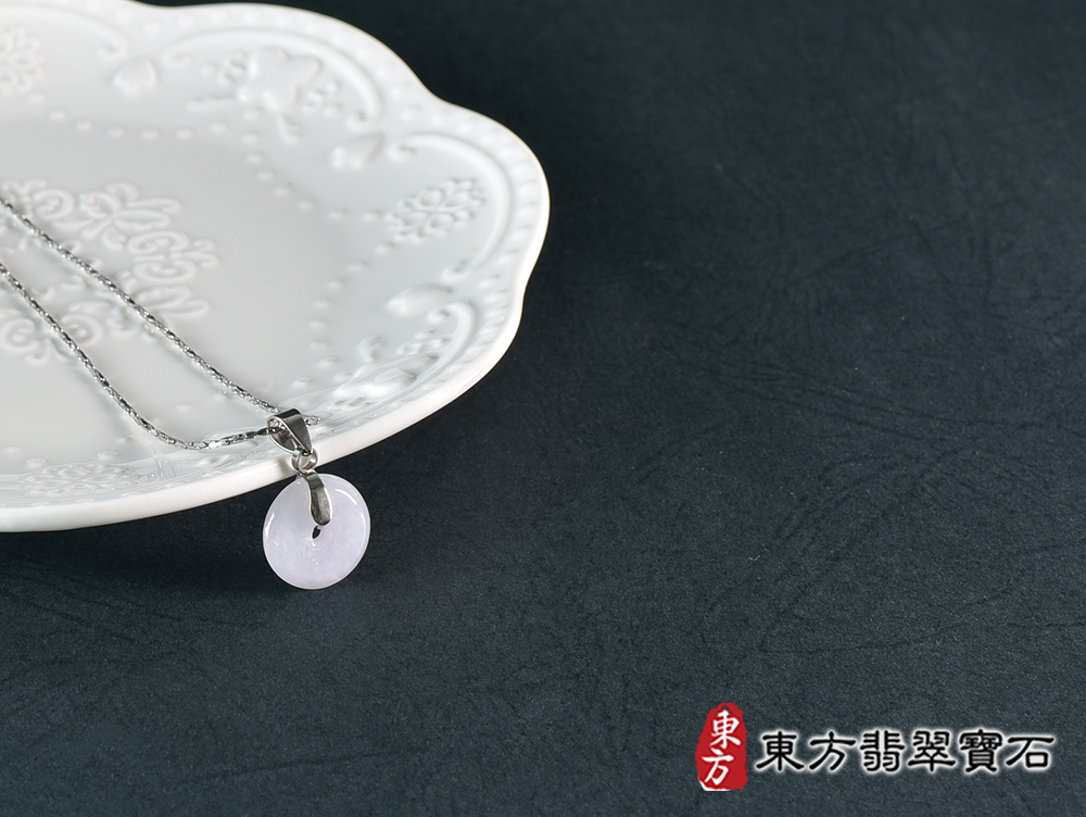 翡翠平安扣項鍊玉珮(平安富貴:平安扣牌A貨翡翠平安扣玉珮、緬甸玉平安扣玉墜)。糯豆種平安扣,PN837。客製化訂做各種翡翠平安扣吊墜玉珮項鍊。★附A貨翡翠雙證書 4.jpg