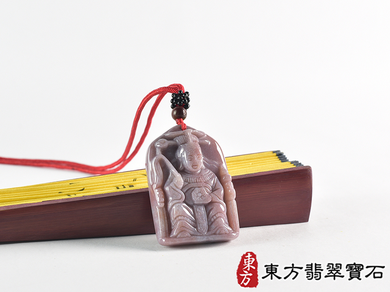 水草玉地母娘娘項鍊玉珮(地母元君:地母娘娘牌水草玉地母娘娘玉珮、水草玉地母娘娘玉墜)。水草玉地母娘娘,QN072。客製化訂做水草玉地母娘娘吊墜玉珮項鍊。★附東方翡翠寶石保證卡 2.jpg