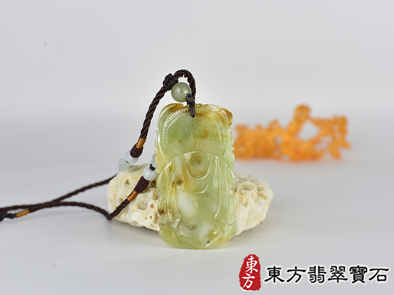 翡翠玄天上帝項鍊玉珮(玄天上帝:玄天上帝牌A貨翡翠玄天上帝玉珮、緬甸玉玄天上帝玉墜)。ST183。客製化訂做各種翡翠玄天上帝吊墜玉珮項鍊。★附A貨翡翠雙證書 3.jpg