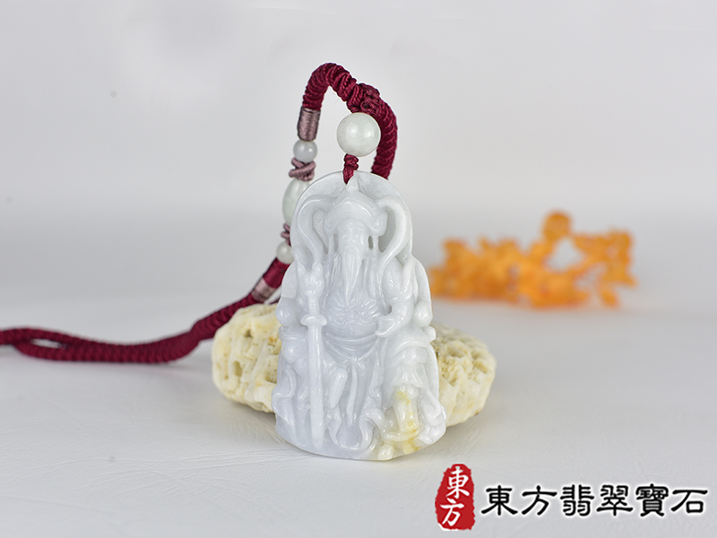 翡翠玄天上帝項鍊玉珮(玄天上帝:玄天上帝牌A貨翡翠玄天上帝玉珮、緬甸玉玄天上帝玉墜)。ST187。客製化訂做各種翡翠玄天上帝吊墜玉珮項鍊。★附A貨翡翠雙證書 0.jpg